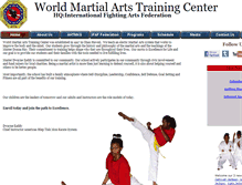 Tablet Screenshot of americanhieptinhmonkarate.com